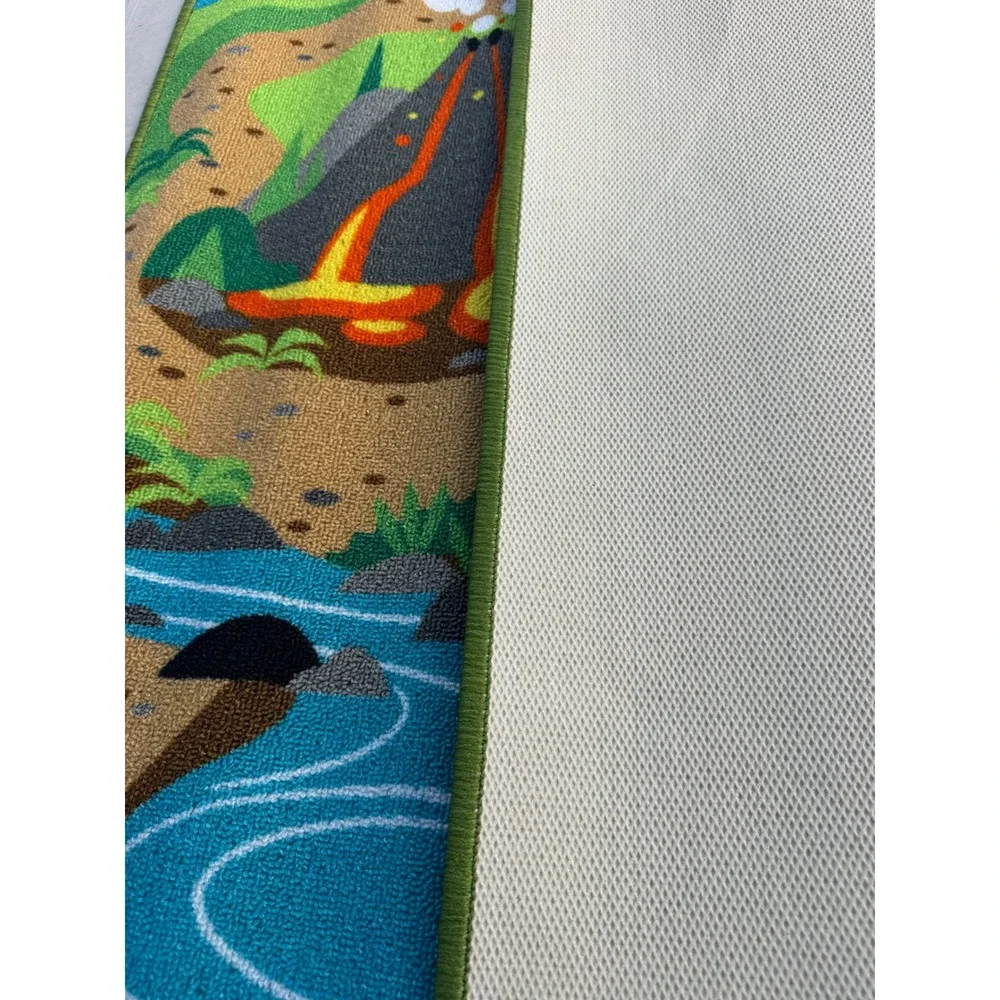Melissa & Doug Dinosaur Play Rug Kids Prehistoric Set with Figures New